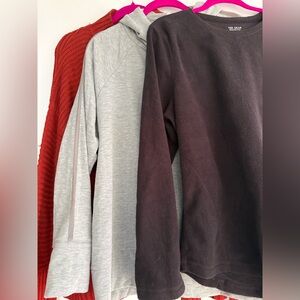 Bundle of 3 athletic sweatshirts size XL